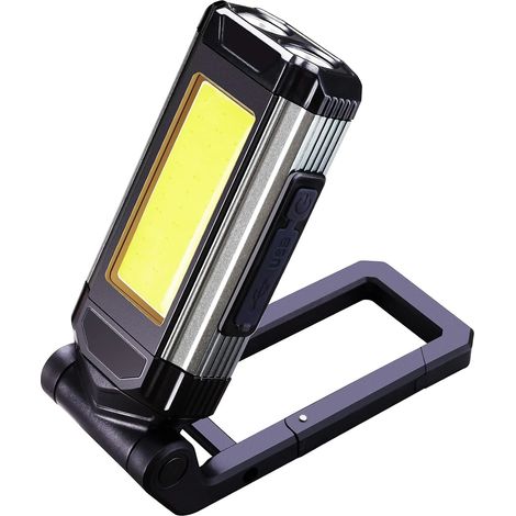 Projecteur LED rechargeable magnétique 180 lm 2000 mAh IPX6 USB C (1/5)