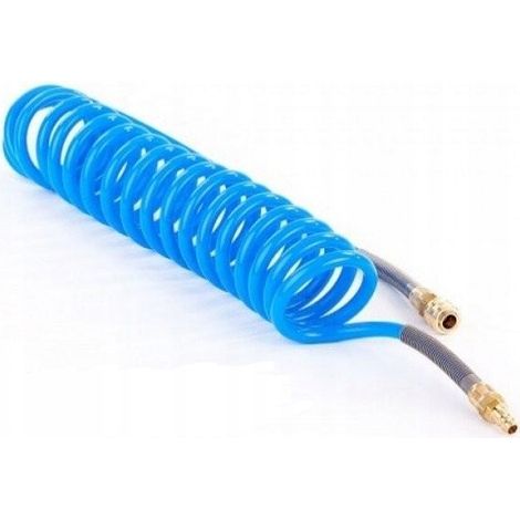 TPU/26KK Spiralkabel. PU 12 mm x 8 mm, Länge 12 m (1/4)