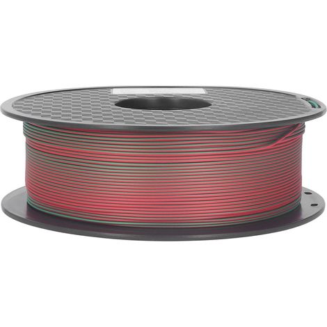 Filament PLA 1,75 mm bicolore, anti-obstruction, brillant, consommable pour imprimantes 3D (1/5)