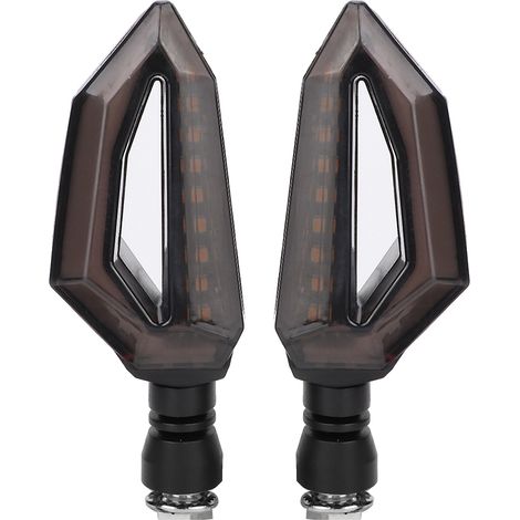 2 Clignotants LED Moto Indicateurs de Direction Universels pour Honda (1/4)