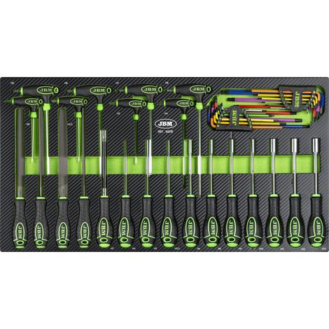 JBM16878 EVA-Modul für Schraubendreher und Feilen