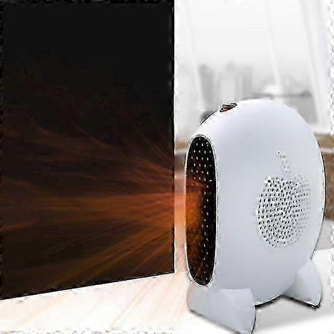 Chauffage de bureau étudiant 25-26 cm, mini-chauffage solaire, petit chauffage solaire - blanc - Économisez de l'énergie et réduisez votre consommation d'électricité (1/3)
