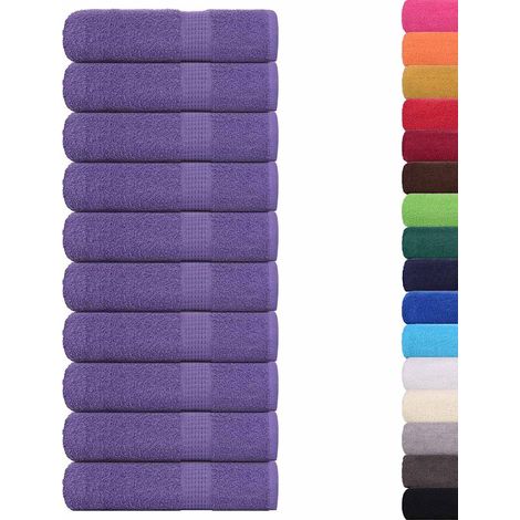 Essuie-mains FROGN 10 pcs violet 50x100 cm 360 g/m² (1/5)