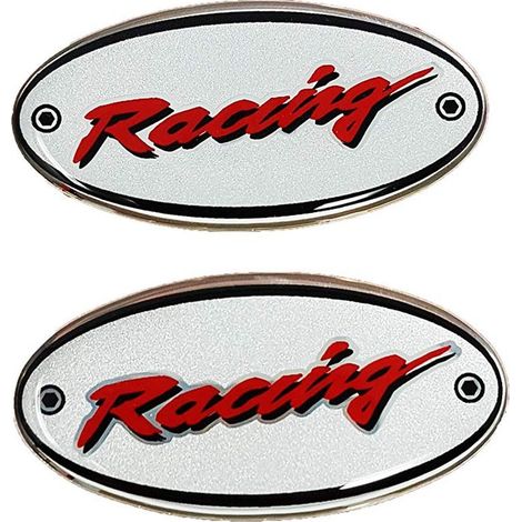 Sticker Adesivo 3D Ovale Racing Coppia (1/4)