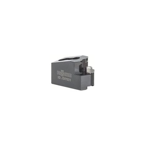 Mascelle a griffa Röhm, larghezza scanalatura 17, dentatura a punta indurita 90°, lunghezza della griffe 27 mm, 1 pezzo - 137035 (1/5)