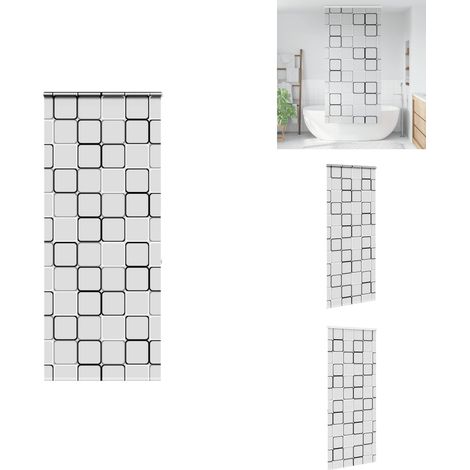 Store enrouleur de douche avec cassette largeur du tissu 86 cm - Store Enrouleur De Douche - Stores Enrouleurs De Douche - Store De Douche - Rideau De Douche Enroulable (1/5)