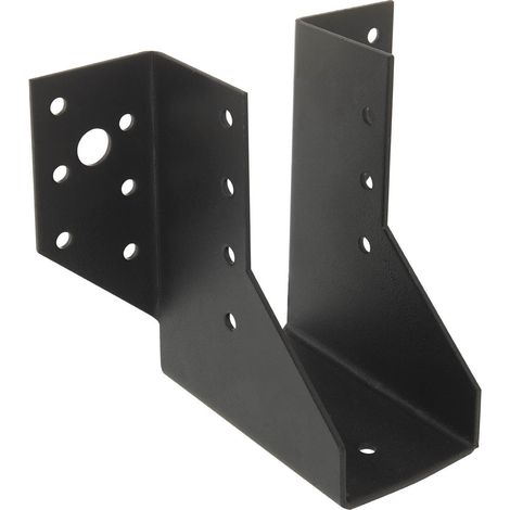 Zapato con alas exteriores negro SAEPB 46x102mm - esp 2mm
