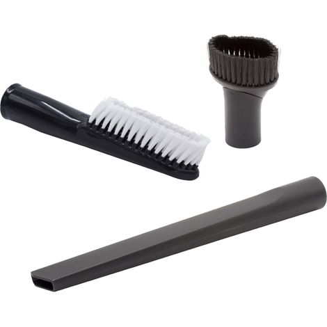 vhbw Set 3x bocchette compatibile con Kärcher WD 3 Premium, WD 4.290, WD3P Extension Kit, WD 4.200, WD 4.250, WD 4 Car Kit, WD 4 aspirapolvere - 35 mm