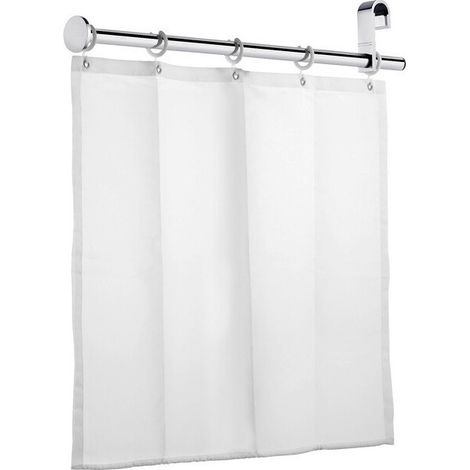 Protector contra salpicaduras de ducha PLAN CARE con cortina de ducha Plan maxxi cromado KEUCO