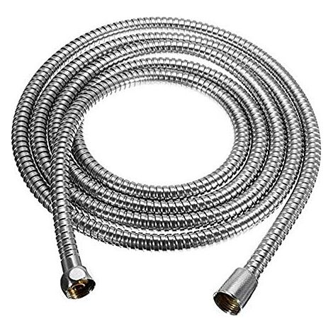 Flexibler Duschschlauch für Zuhause, extra lang, 3 Meter (118 Zoll), Edelstahl (1/5)