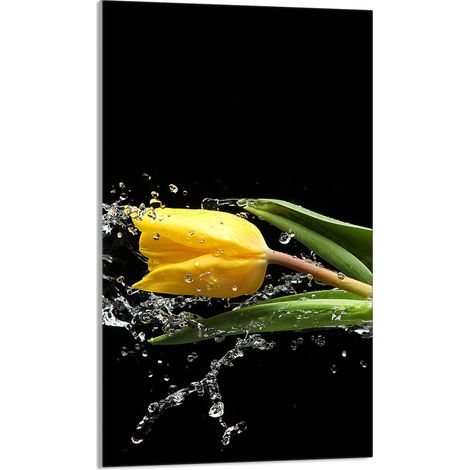TABLA DE CORTAR DE VIDRIO 30x52 Tulipán (1/5)