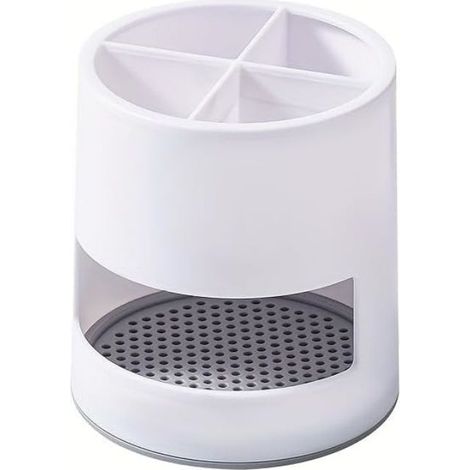 Supports de Brosse à Dents,Support de Brosse à Dents avec Drainage Amovible pour Salle de Bain,Cuisine,comptoir de Rangement (1/5)
