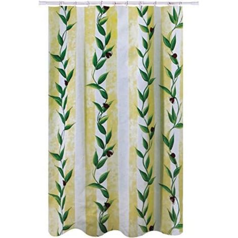 Rideau de Douche en Polyester Imperméable, Design Élégant et Coloré, Idéal pour Salle de Bain, Dimensions 200x180cm, Multicolore, Taille 200x180cm, Couleur Multicolore
