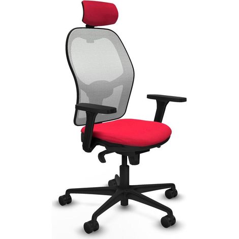 Piqueras y Crespo Jorquera Silla de oficina roja confortable