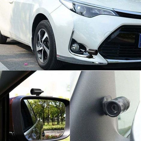 Ultrasonic Car Repellent – Animal and Deer Detector – Easy Windshield Mounting – 6 Pieces Black ABS (1/3)