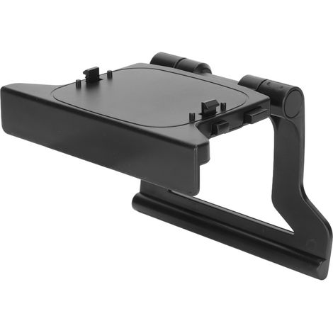 Support TV Clip pour Xbox 360 - Montage Léger et Gain de Place, Compatible Écrans de 2 à 9 cm d'Épaisseur, Noir (1/5)