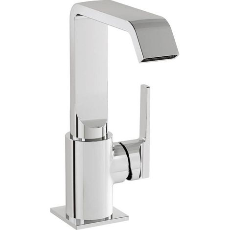 Mitigeur lavabo - VitrA A42616 - Poignée latérale - Sortie 125 mm - Hauteur 175 mm (1/3)