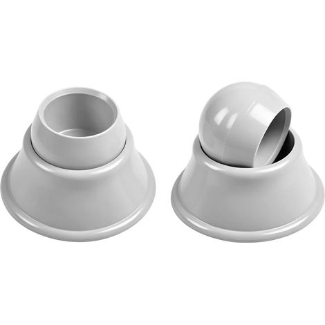 Lot de 2 Tampon en Caoutchouc pour Piscine Butoirs en Caoutchouc pour échelle de Piscine Enterrée,Protecteur Pare-Chocs pour Piscine Bouchon,Protection Contre les chocs (1/5)