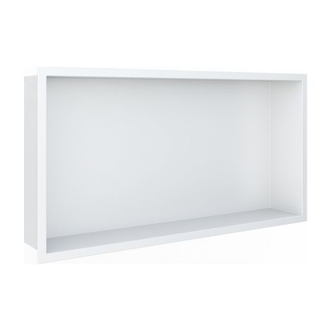 Looox BoX niche - 60x30x7cm - encastrable - avec cadre d'étanchéité - blanc (1/5)