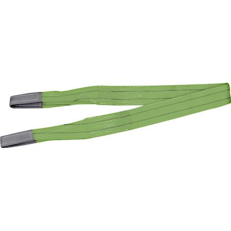 Cinghia di sollevamento Carico di lavoro (WLL)=2 t 3 m Petex 47102313 Verde