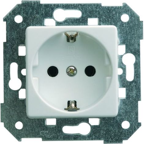 BASE ENCHUFE 2P + TT BLANCO  SERIE 27 - G2743265 (1/2)