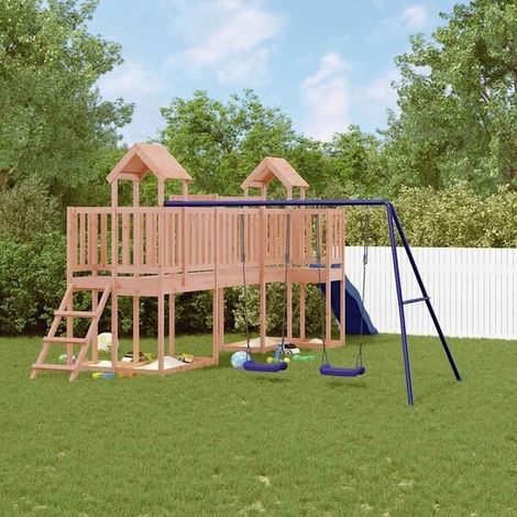 Balançoire enfant : Ensemble de balançoire d'extérieur avec balançoire et échelle jeu extérieur enfant, aire de jeu jardin, balançoire enfant , pour jardin, usage domestique , enfant 3-8 ans (1/5)