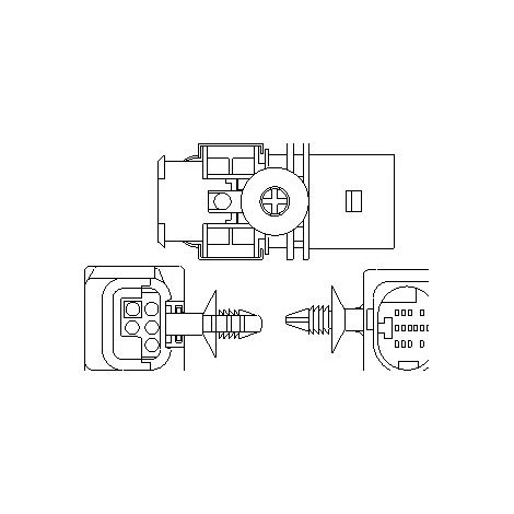 Sonde lambda Magneti Marelli 466016355177 FORD 0105422618 392102B420 392102E100