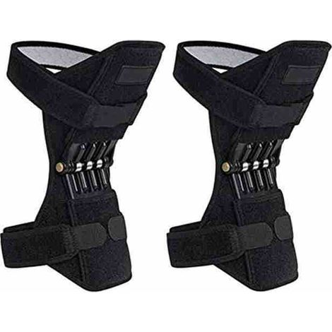 Genouillères de soutien, 2 pièce, genouillères, rebond puissant, Force de ressort, sport, réduit la douleur, Protection des jambes contre le froid (1/5)