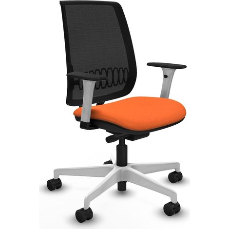 Chaise de bureau piqueras y crespo Alares noir blanc confortable (1/2)
