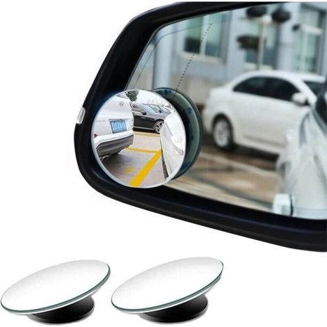 Specchietto per angolo cieco, specchietto retrovisore per auto con rotazione e inclinazione regolabili a 360°, compatibile con auto, SUV, furgoni e camion - 2 pezzi