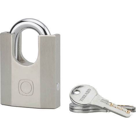 Lucchetto OCTO-P 60 mm con arco alto in acciaio, per esterno, 3 chiavi – THIRARD (1/5)