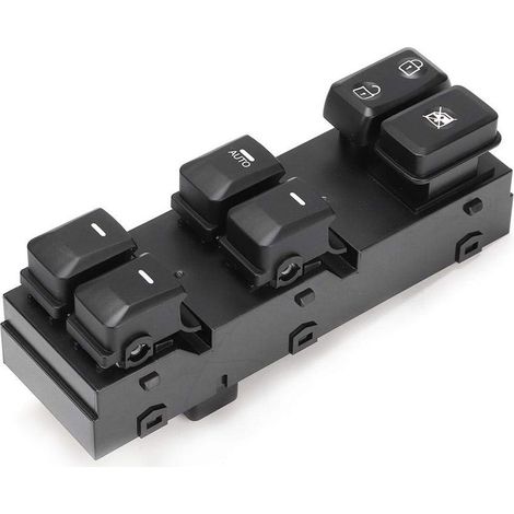 Bouton de commutateur de vitre électrique avant gauche compatible avec Kia Sportage 2011-2016 93570-3W450 popular, Non original (1/5)