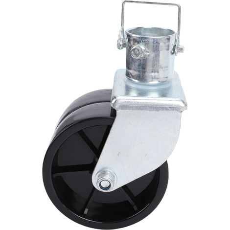 Remplacement de Roue de Cric de Remorque, Roulette de Cric de Remorque à Double Roue de 6 Pouces, capacité de 2000 LB, Roulette Pivotante de Utilitaire d'attelage de de à Languette pour (1/5)