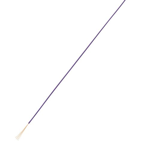TRU COMPONENTS 1567791 Litze LiFY 1 x 0.05 mm² Violett 100 m