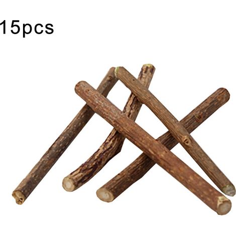 Bâtonnet À Ronger Pour Chats - Matatabi Naturel - Jouet Pour Nettoyage Dentaire - 15 Pièces Ou 20 Pièces (1/5)
