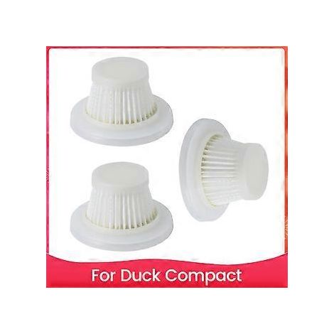 3er-Pack Ersatzfilter für Duck Compact Akku-Staubsauger, waschbare HEPA-Filter-Ersatzteile (1/5)