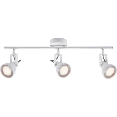 Spoterie ASLAK 3-Spot Métal Blanc, H.20 - IP20 - GU10 /Nordlux Intérieur (1/3)