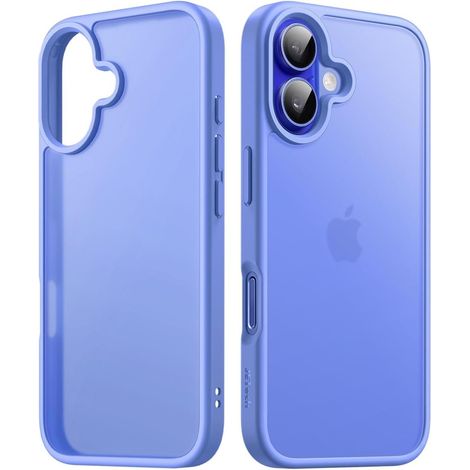 Handyhülle iPhone 16 61 Zoll Stoßfest Ultramarin Rückseite (1/5)