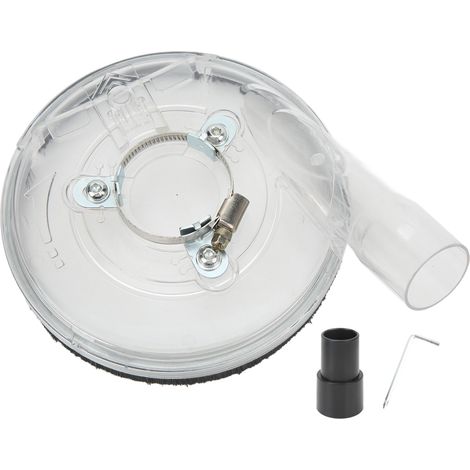 Kit de capot anti-poussière transparent en PC universel, protection étanche pour meuleuse d'angle, couvercle de ponçage à sec (1/5)