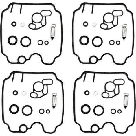 Hippotech Lot de 4 Kits de Réparation de Carburateur de Moto Remplacement pour Yamaha XJ 600 XJ600S Diversion 1992 XJ600N 1994-1995