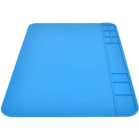 Tapis De Soudure - Tapis En Silicone Résistant À La Chaleur - Pour Réparation Électronique Et Circuits Imprimés - 1 Pièce (1/3)