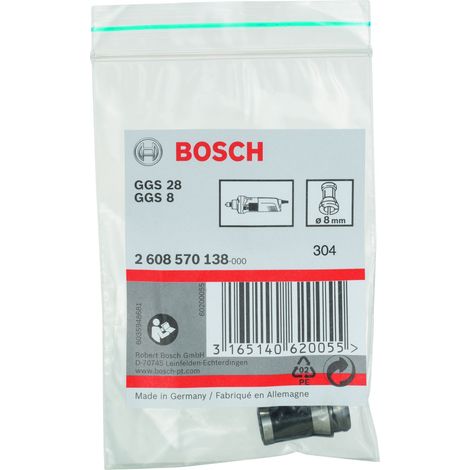 Pinza de fijación sin tuerca tensora 8 mm  BOSCH 2608570138