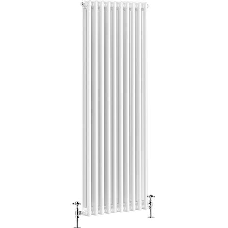Warmehaus Traditional Double White Tall Radiator 1800 x 470mm (1/5)