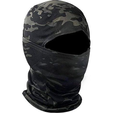 Tarnmuster-Sturmhaube für Damen und Herren, UV-beständig, geeignet für militärische taktische Einsätze beim Radfahren, Jagen und Skifahren (1/5)
