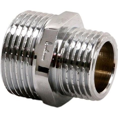Ferro Le Nypel verchromt N10C Gasinstallationsverschluss