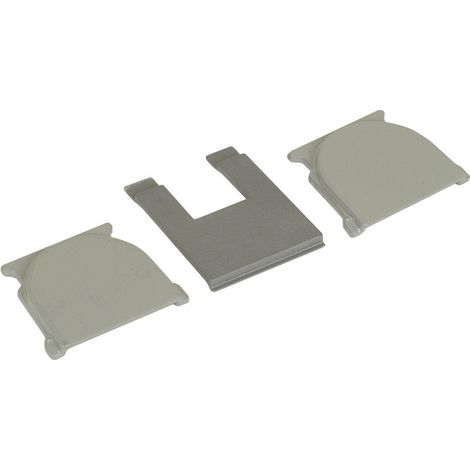 Kit de bouchons obturateurs pour serrure centrale oltre - Teinte : Blanc 9016 - Aspect : Brillant - FAPIM