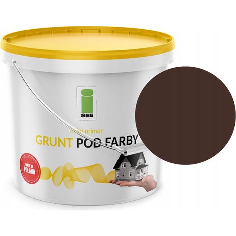 Apprêt silicone marron chocolat pour façade - 10 L (1/5)