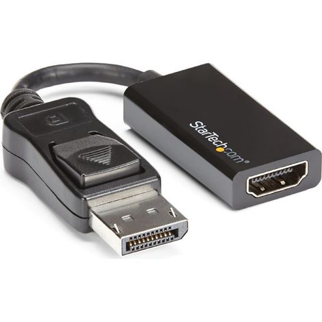 Startech DP2HD4K60S Adaptador DisplayPort a HDMI Negro (1/5)