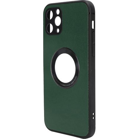 Coque de téléphone souple en TPU pour iPhone 12/12 Pro, protection antichoc, verte (1/5)
