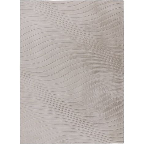 Tapis intérieur helltaupe à relief ondulé antidérapant - 150 x 80 cm (1/5)